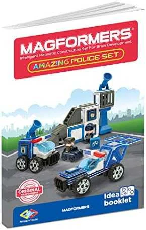 Magformers Statybiniai blokai Police rinkinys