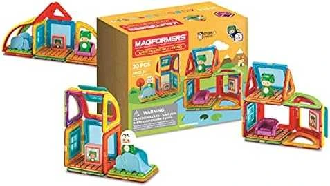 Magformers Cube House magnetiniai blokeliai - Varlė