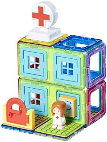 Magformers MAGFORMERS TOWN SET- LIGONINĖ