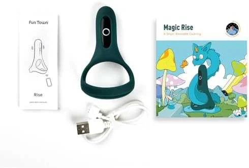 „Magic Motion“ – „Rise Smart Wearable Cockring“, juodas