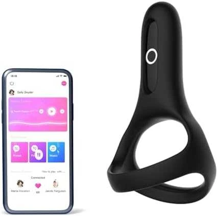„Magic Motion“ – „Rise Smart Wearable Cockring“, juodas