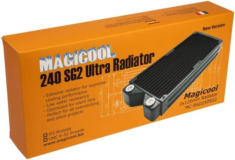MagiCool 240S G2 Ultra M3 Radiator, Copper – juodas