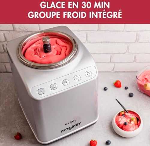 Carruzzo Magimix Gelato Expert Kompresinis ledų gaminimo aparatas 2 L 180 W Nerūdijančiojo plieno
