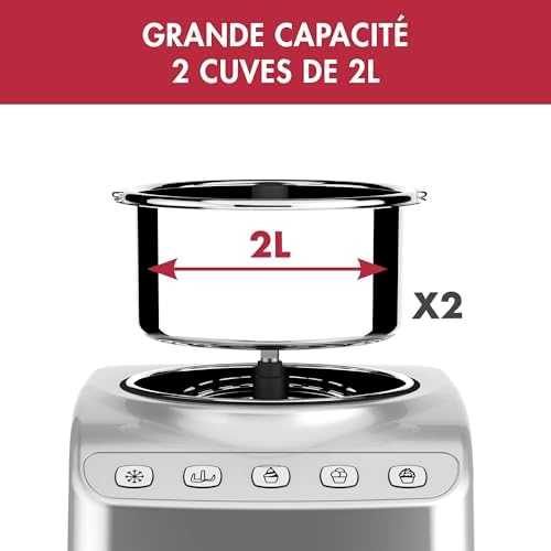 Carruzzo Magimix Gelato Expert Kompresinis ledų gaminimo aparatas 2 L 180 W Nerūdijančiojo plieno
