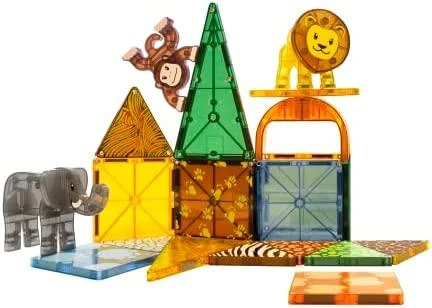 MAGNA-TILES Magnetinis konstruktorius „Safaris“, 25 det.