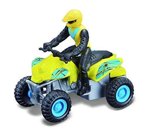 Maisto Die Cast MAISTO FM motociklas keturratis su fig, 15026