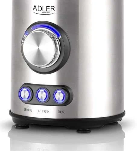 Adler | Maišytuvas | AD 4078 | Tabletop | 1700 W | Jar material Glass | Jar capacity 1.5 L | Ice crushing | Nerūdijantis plienas