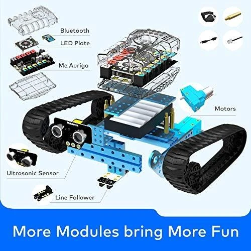 Robotas-konstruktorius Makeblock mBot Ranger (Bluetooth versija)
