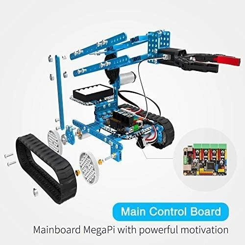 Robotas MakeBlock Ultimate 2.0, Bluetooth, mėlynas / 90040