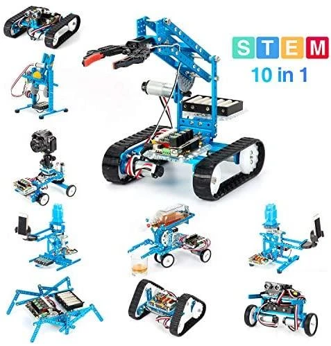 Robotas MakeBlock Ultimate 2.0, Bluetooth, mėlynas / 90040