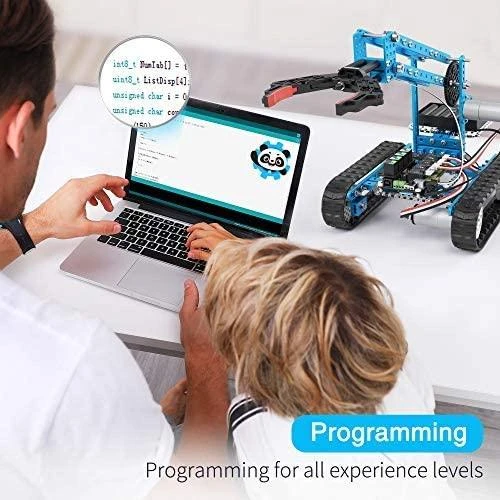 Robotas MakeBlock Ultimate 2.0, Bluetooth, mėlynas / 90040