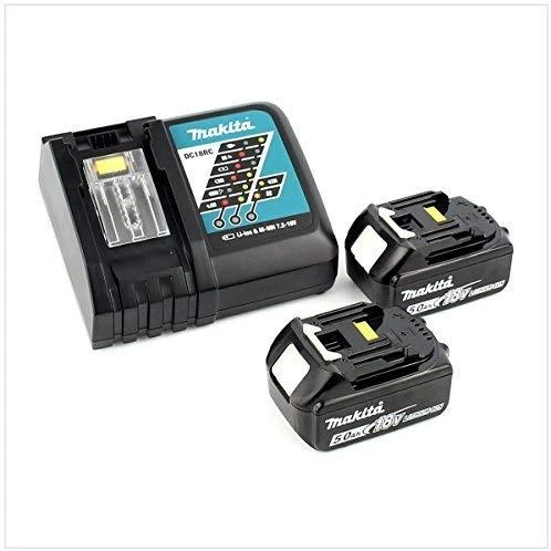 Makita DDF482RTJ Akumuliatorinis gręžtuvas, 18 V, 2x 5,0 Ah Li-ion, 62/36 Nm, 1,7kg, LED, MAKPACK