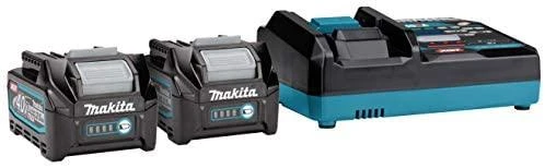 Makita 40V akumuliatorių pora su įkrovikliu