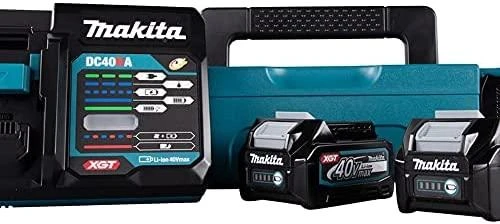 Makita Akumuliatorių ir kroviklio komplektas XGT® 191J81-6 XGT® • 40Vmax • 2vnt 2.5Ah • DC40RA