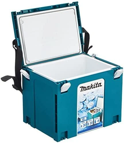 Makita MAKPAC Šaltdėžė nr.4 18l 198253-4 350ml - 30vnt. ir 500ml. PET - 20vnt.