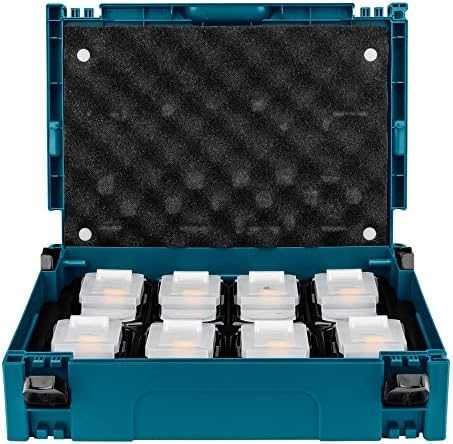 Makita LXT® 18V akumuliatorių rinkinys 199697-1 18V • BL1850B x8 • LXT® • Makpac