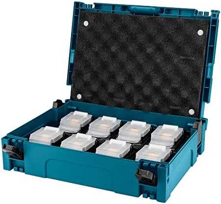 Makita LXT® 18V akumuliatorių rinkinys 199697-1 18V • BL1850B x8 • LXT® • Makpac