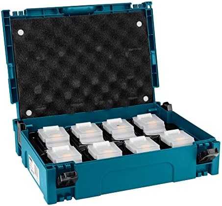 Makita LXT® 18V akumuliatorių rinkinys 199697-1 18V • BL1850B x8 • LXT® • Makpac