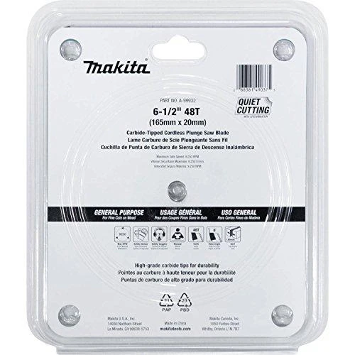 Pjovimo diskas medienai Makita; 165x1,6x20,0 mm; Z48; 8°