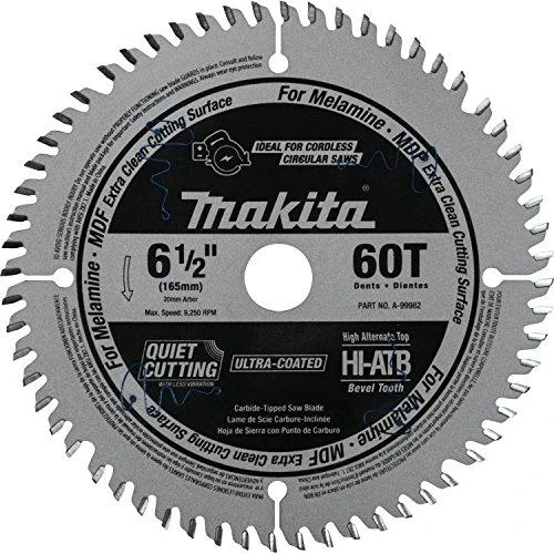 Makita T.C.T. pjūklas SPECIALIZED 165X2X20mm 5° T60 B-56786 T.C.T • 165 x20 mm • T60 • 5° • MDF/laminatui