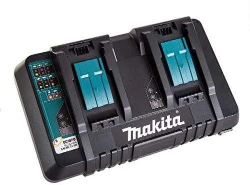 Makita DC18RD kroviklis su dviem lizdais