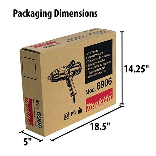 Makita Smūginis veržliasukis 6906 620 W