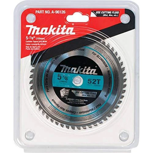 Makita T.C.T. pjūklas SPECIALIZED 150X1.6X20mm 0° T52 B-47189 T.C.T • 150 x20 mm • T52 • 0° • Aliuminiui