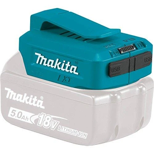 Makita Akumuliatorių adapteris 18V -> USB (2X) ADP05