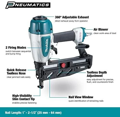 Makita Pneumatinis smeigiakalis AF601