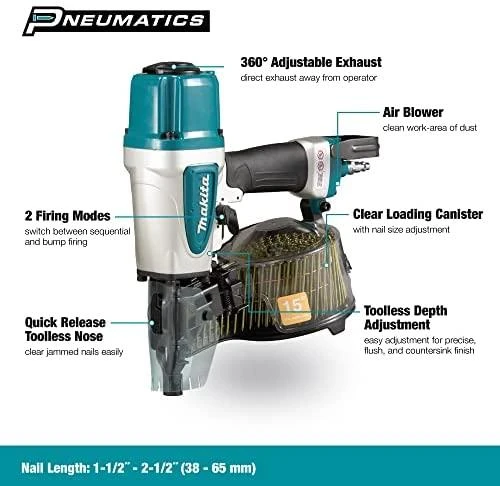 Makita Viniakalis AN613 38 - 65 mm