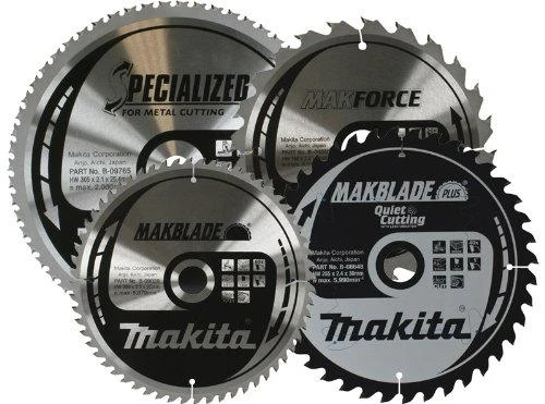 Makita T.C.T. pjūklas MAKBLADE PLUS 216X2.4X30mm 5° T48 B-08632 T.C.T • 216 x30 mm • T48 • 5° • Medienai
