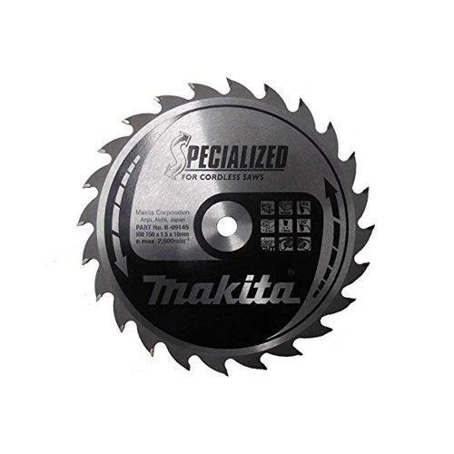 Makita T.C.T. pjūklas MAKBLADE 190X2X20mm 5° T60 B-09042 T.C.T • 190 x20 mm • T60 • 5° • Medienai