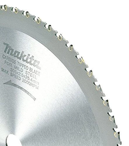 Makita T.C.T. pjūklas SPECIALIZED 305X2.1X25.4mm 0° T60 B-09765 T.C.T • 305 x25.4 mm • T60 • 0° • Metalui