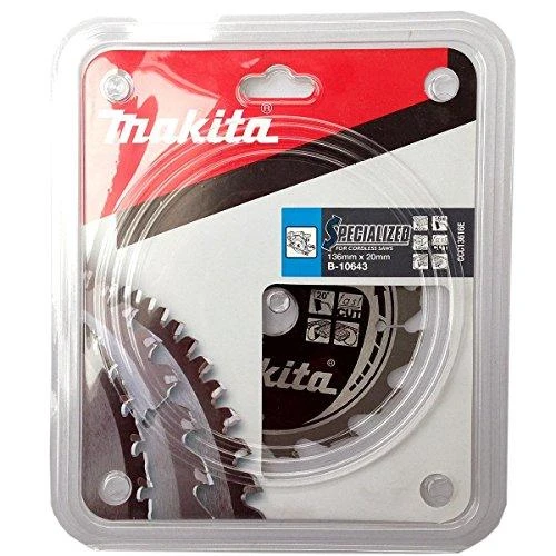 Makita T.C.T. pjūklas SPECIALIZED 136X1.5X20mm 20° T16 B-10643 T.C.T • 136 x20 mm • T16 • 20° • Medienai