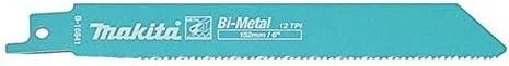 Makita Tiesinio pjūklo pjūkleliai BIM 152x0,9mm (14tpi),, 5Vnt., Metalui B-16841