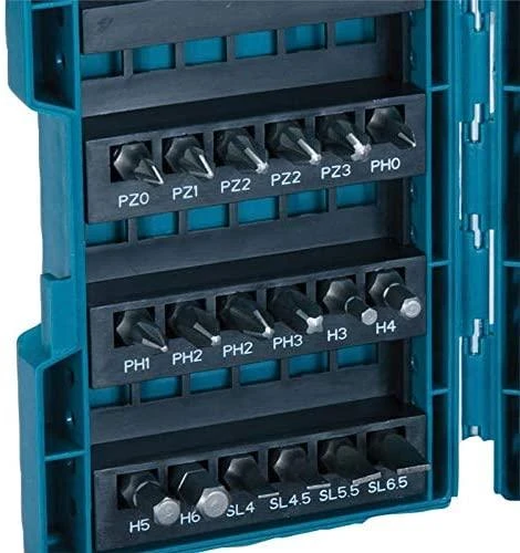 Makita Sukimo antgalių komplektas 37 vnt. B-28606