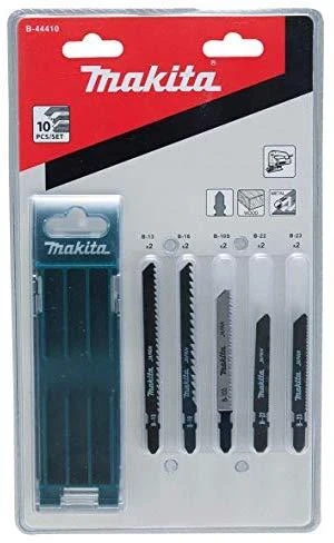 Makita B-44410 Siaurapjūklio pjūklelių komplektas 10 vnt (B-13, B-16, B-22, B-23, B-10S)