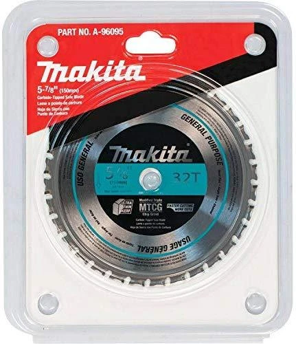 Makita T.C.T. pjūklas SPECIALIZED 150X1.5X20mm 0° T32 B-47036 T.C.T • 150 x20 mm • T32 • 0° • Metalui