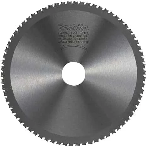 Makita T.C.T. pjūklas SPECIALIZED 150X1.4X20mm -15° T52 B-47042 T.C.T • 150 x20 mm • T52 • -15° • Plonam metalui