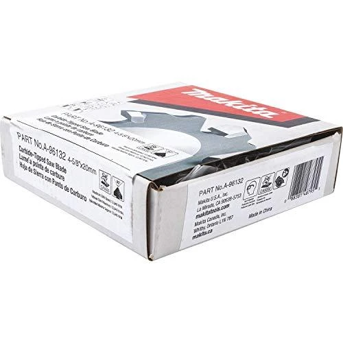 Makita T.C.T. pjūklas SPECIALIZED 118X14X20mm 5° T6 B-48832 T.C.T • 118 x20 mm • T6 • 5° • Kompozitinėm aliuminio plokštėms