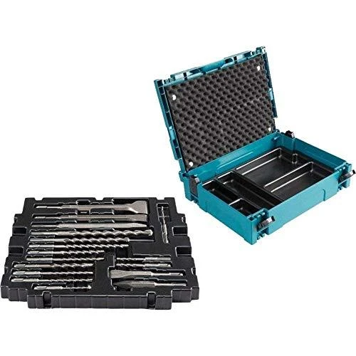 Makita 17 dalių grąžtų ir kaltų rinkinys B-52059 SDS-PLUS