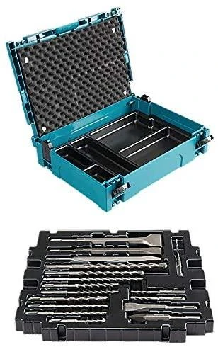 Makita 17 dalių grąžtų ir kaltų rinkinys B-52059 SDS-PLUS