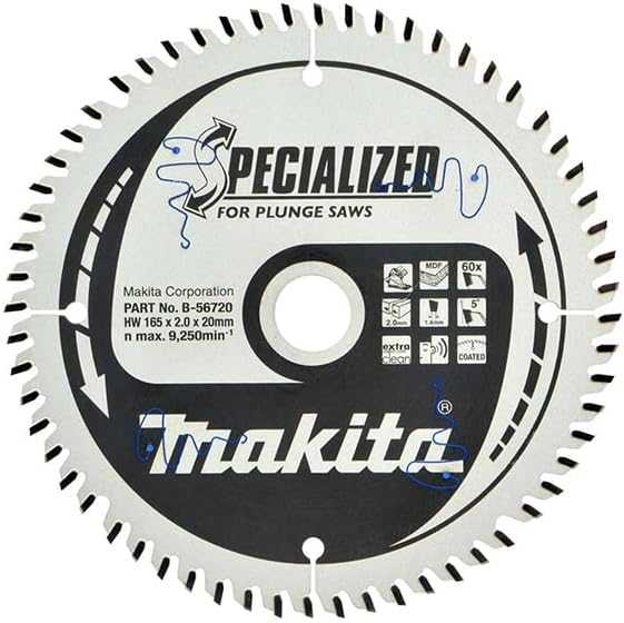 Makita Pjovimo diskas 165x20mm