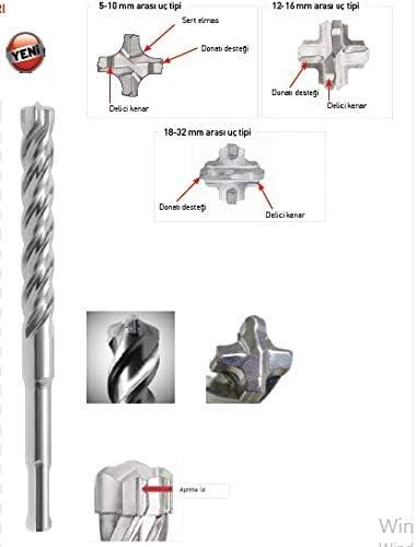 Makita SDS-PLUS Grąžtas 14x950/1000mm NEMESIS 2 B-58497