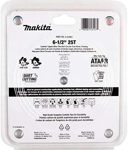 Makita B-62979 T.C.T. pjovimo diskas 165X1.4X20mm 23° T25 EFFICUT