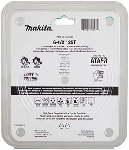Makita B-62979 T.C.T. pjovimo diskas 165X1.4X20mm 23° T25 EFFICUT