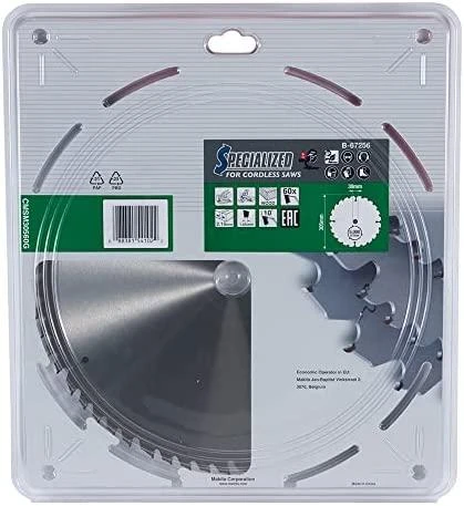 Makita T.C.T. pjūklas EFFICUT 305X2.15X30mm 10° T60 B-67256 T.C.T • 305 x30 mm • T60 • 10° • Medienai