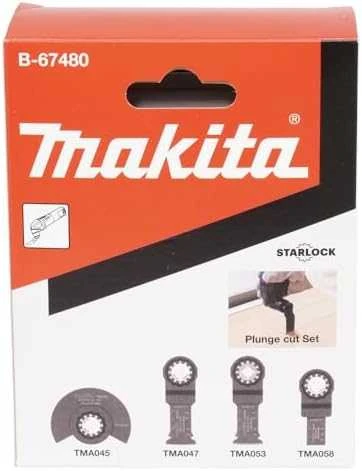 Makita MULTITOOL priedų rinkinys Komplekte B-67480