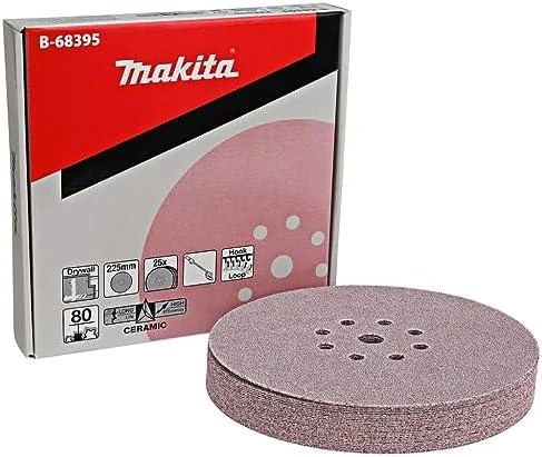 Makita Šlifavimo popierius 225MM K80 (10Vnt.) DSL800 B-68395