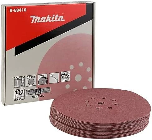 Makita Šlifavimo popierius 225MM K180 (10Vnt.) DSL800 B-68410